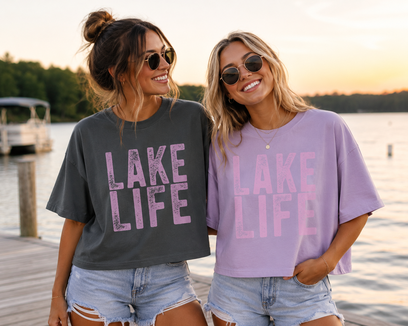 Lake Life Boxy Tee