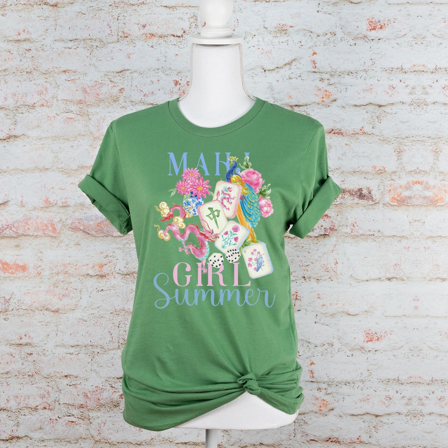 Mahjong Girl Summer T-Shirt