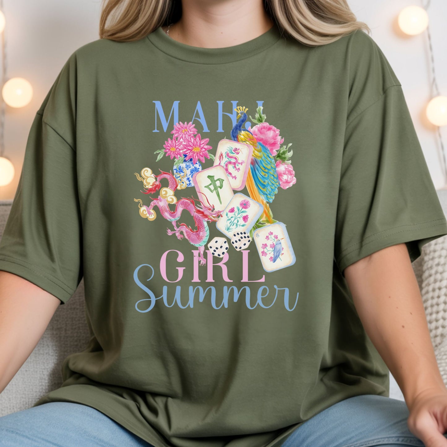 Mahjong Girl Summer T-Shirt