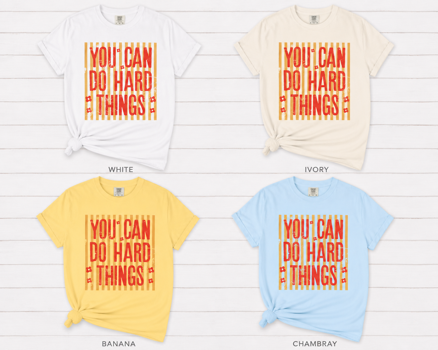 You Can Do Hard Things Teacher Shirt | Motivational Shirt