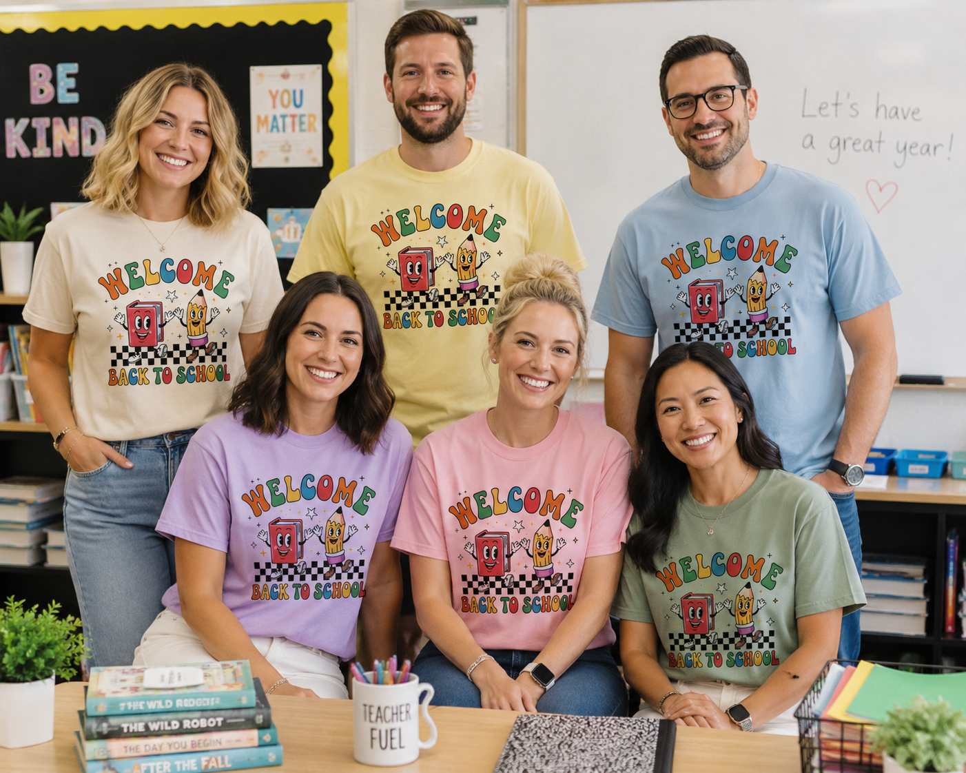 Retro Welcome Back to School Comfort Colors® T-Shirt