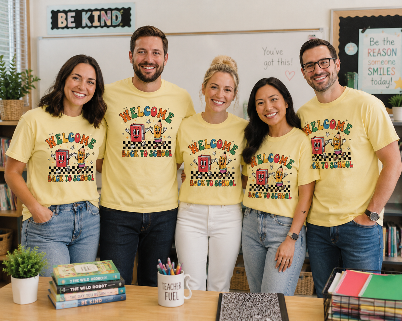 Retro Welcome Back to School Comfort Colors® T-Shirt