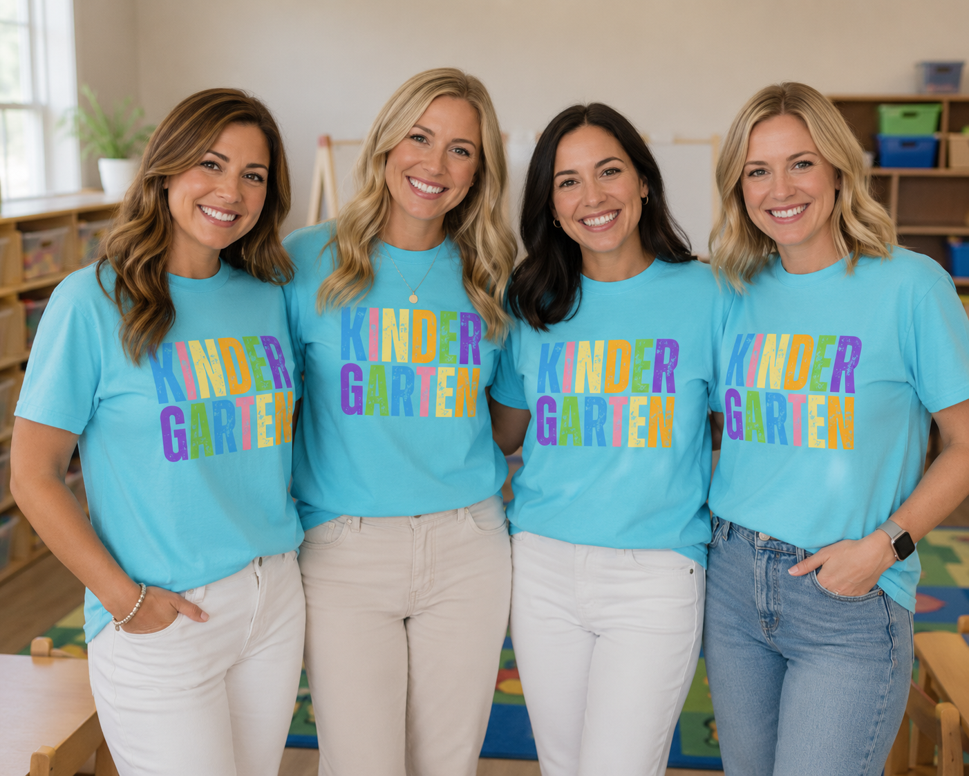Kindergarten Comfort Colors® T-Shirt | Grade Level Teacher Shirt