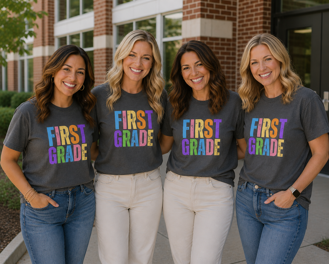 First Grade Comfort Colors® T-Shirt | Grade Level Teacher Shirt
