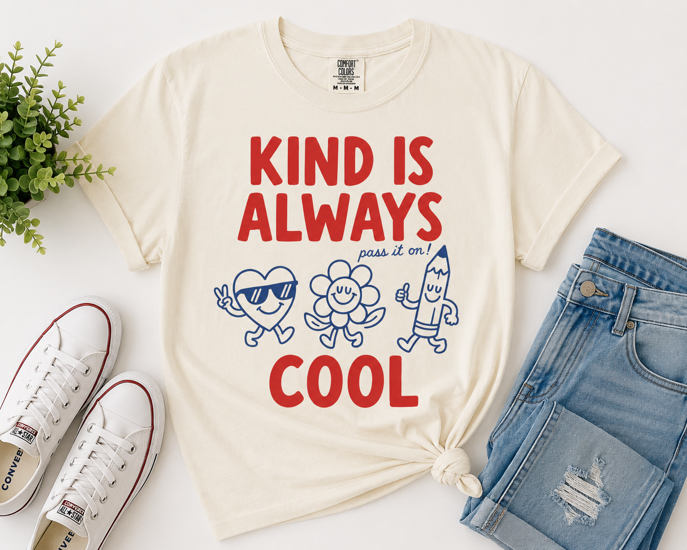 Kind Is Always Cool T-Shirt | Kindness Graphic Tee