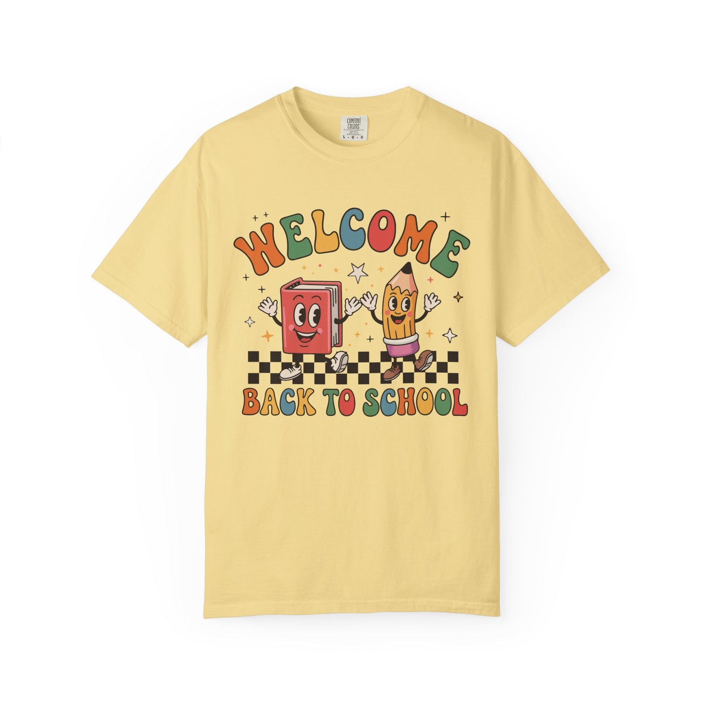 Retro Welcome Back to School Comfort Colors® T-Shirt