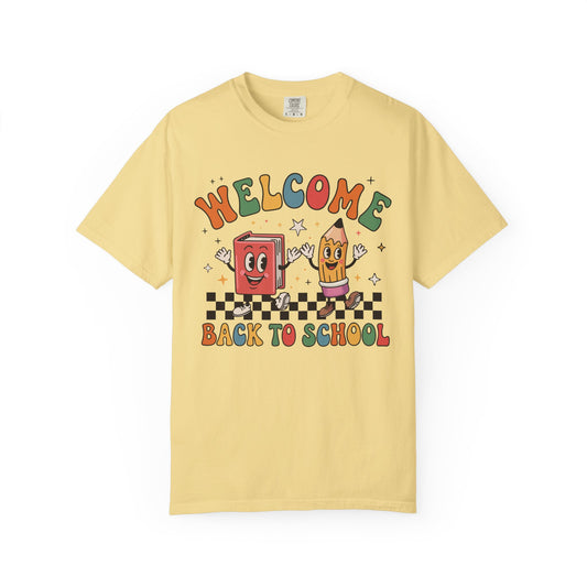 Retro Welcome Back to School Comfort Colors® T-Shirt
