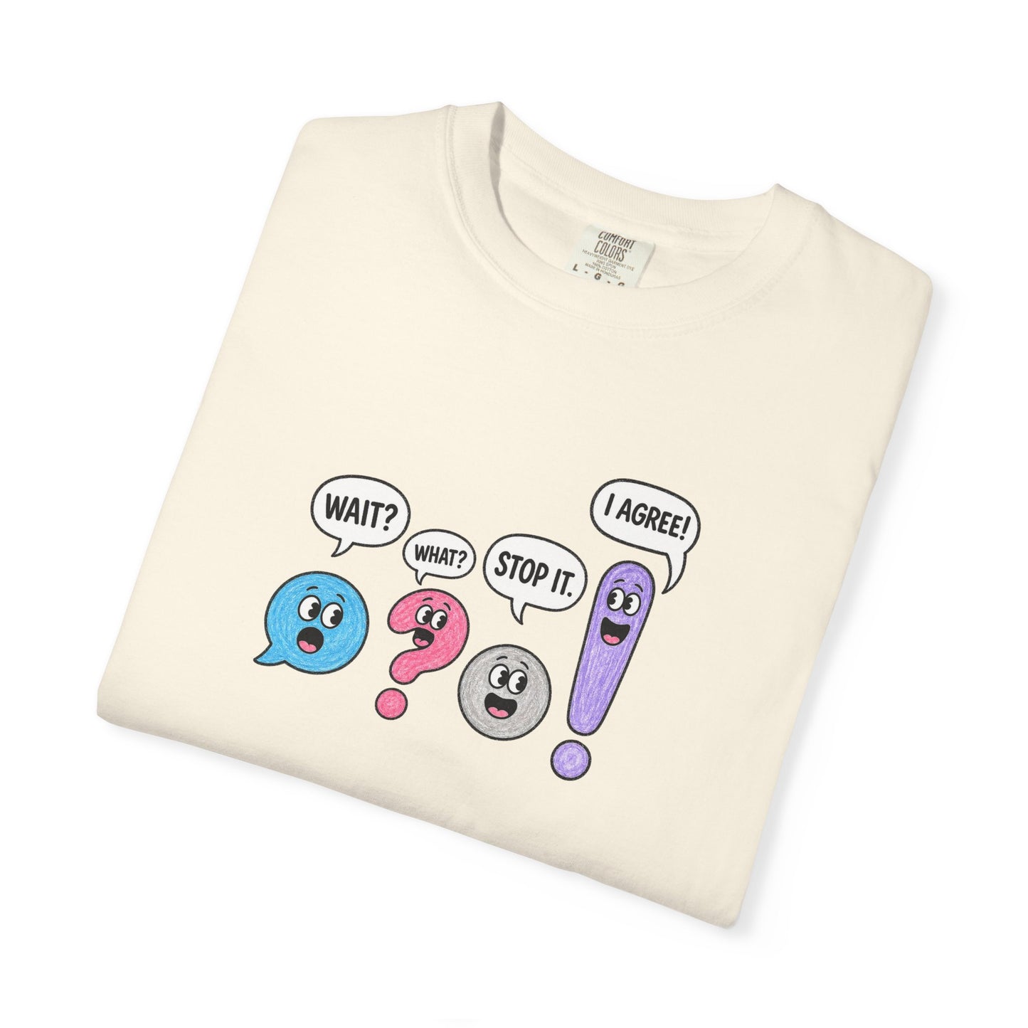 Funny Punctuation Shirt | Teacher Graphic T-Shirt