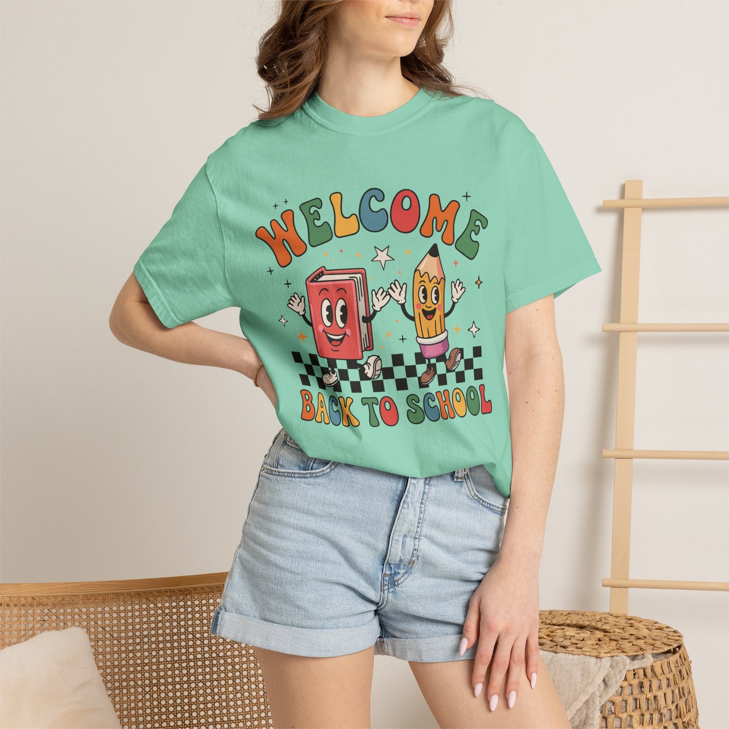 Retro Welcome Back to School Comfort Colors® T-Shirt