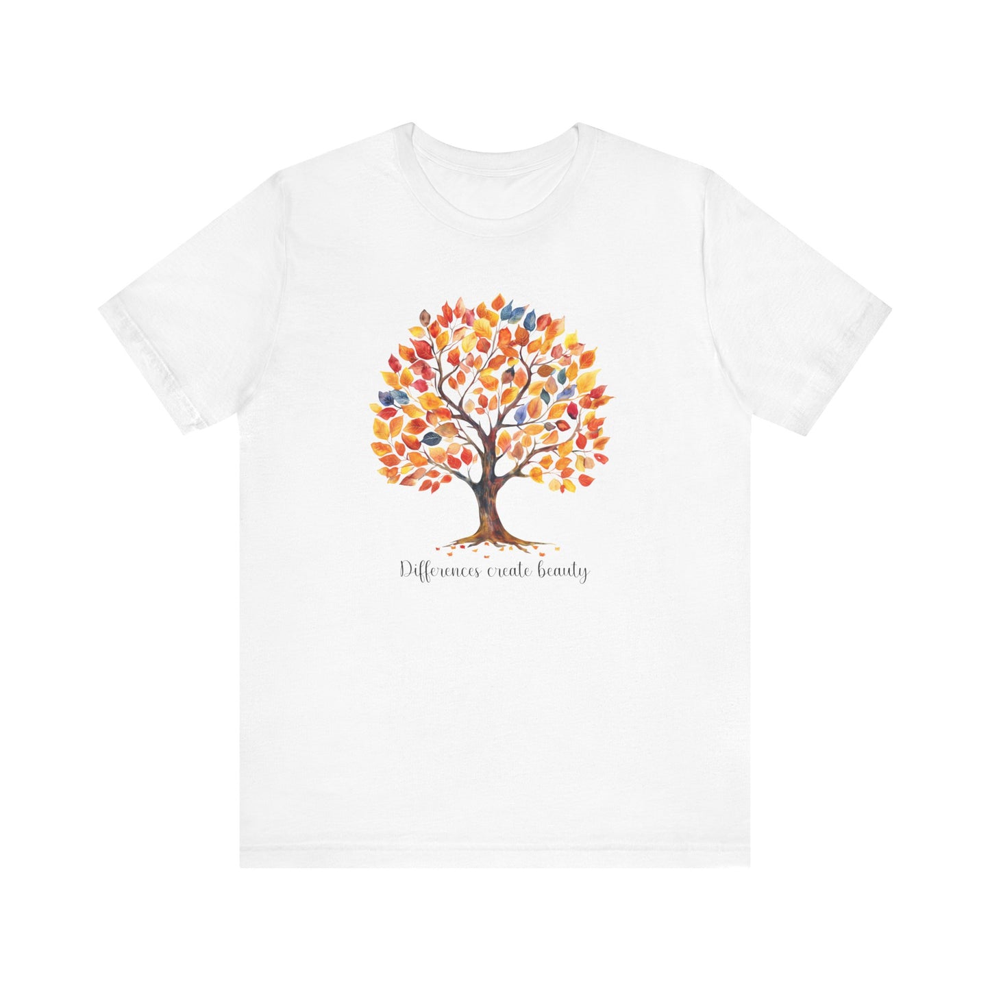 Fall Tree of Belonging T-Shirt | Bella Canvas Soft Short Sleeve Tee