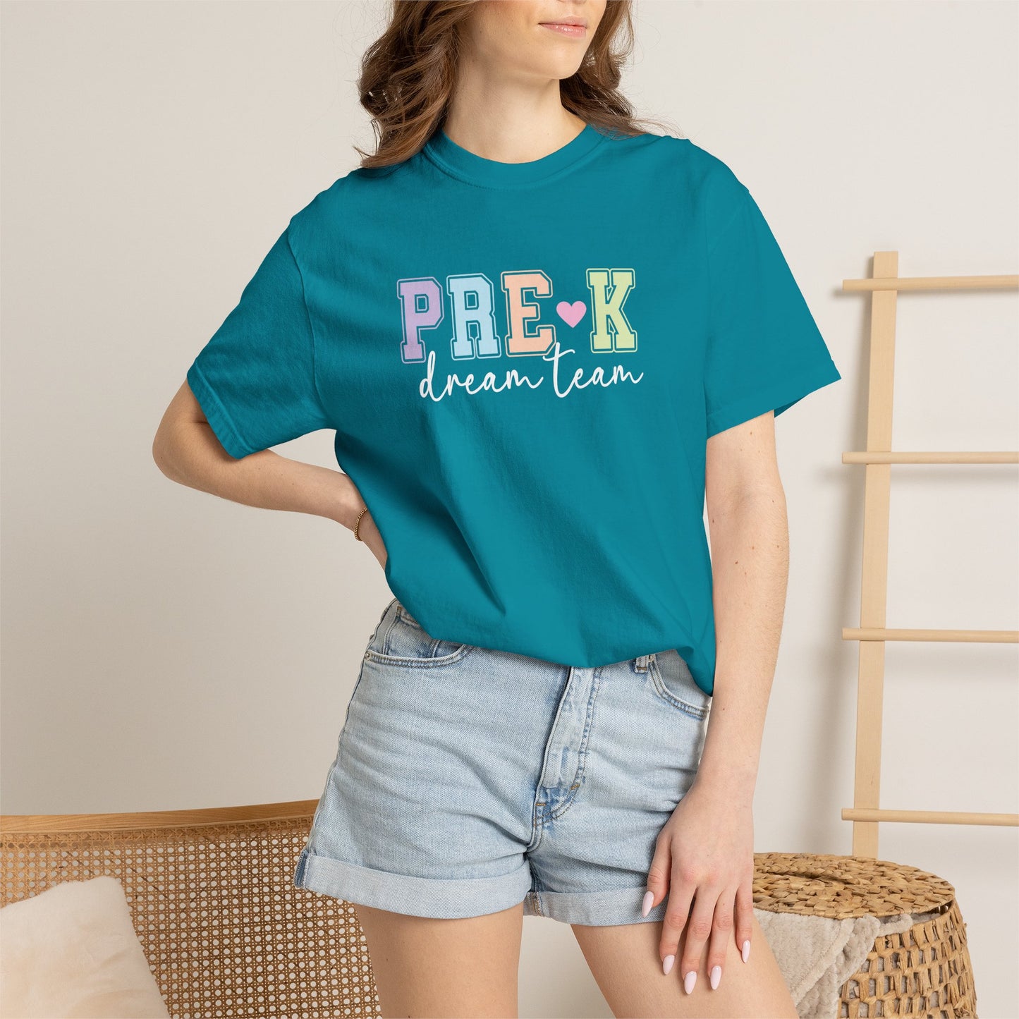 Pre-K Dream Team Comfort Colors® Teacher Shirt | Grade Level Teacher T-Shirt