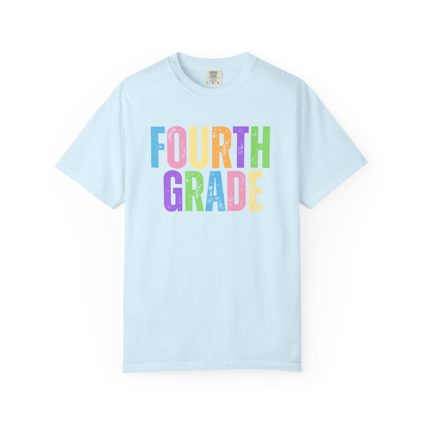 Fourth Grade Comfort Colors® T-Shirt | Grade Level Teacher Shirt