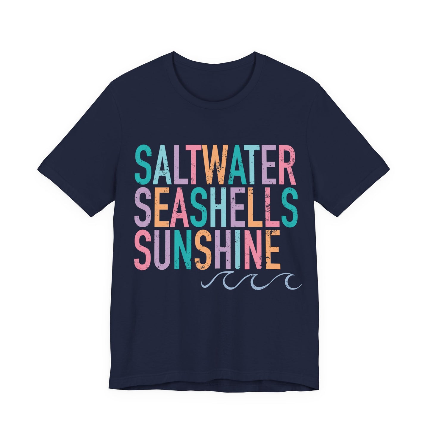 Saltwater Seashells Sunshine T-Shirt