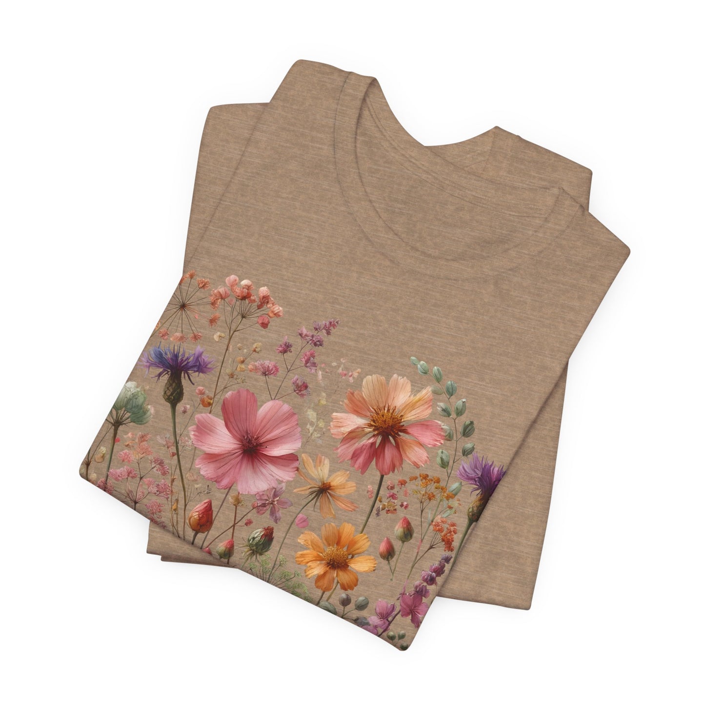 Open Meadow Wildflower Short Sleeve T-Shirt  – Meadow Mix