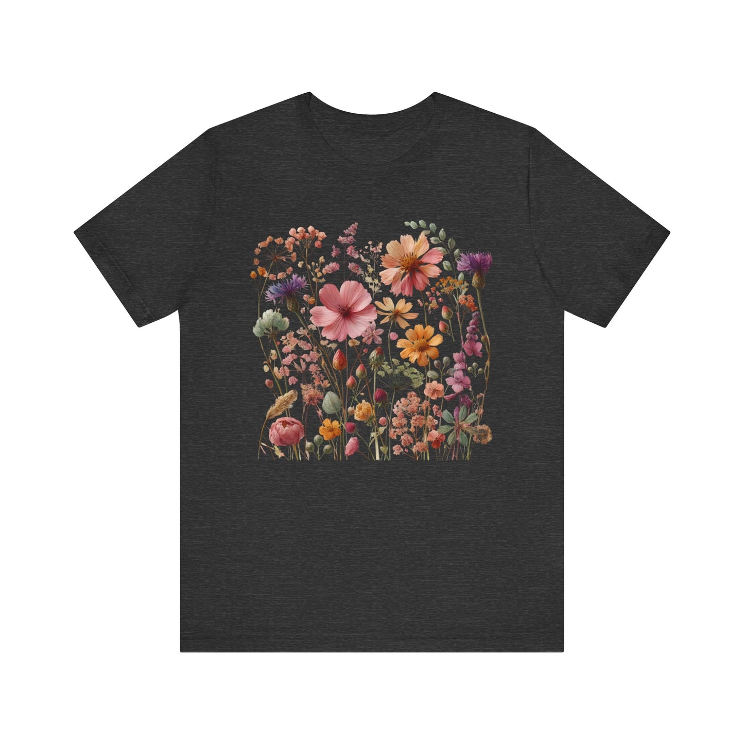 Open Meadow Wildflower Short Sleeve T-Shirt  – Meadow Mix
