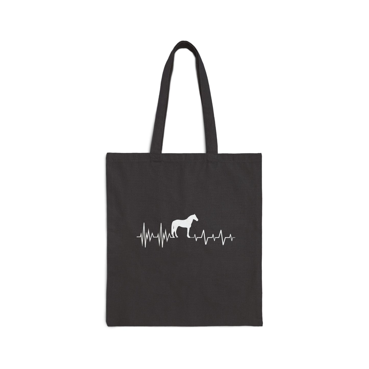 Regulated by Horses Canvas Tote Bag – Horse Lover Gift