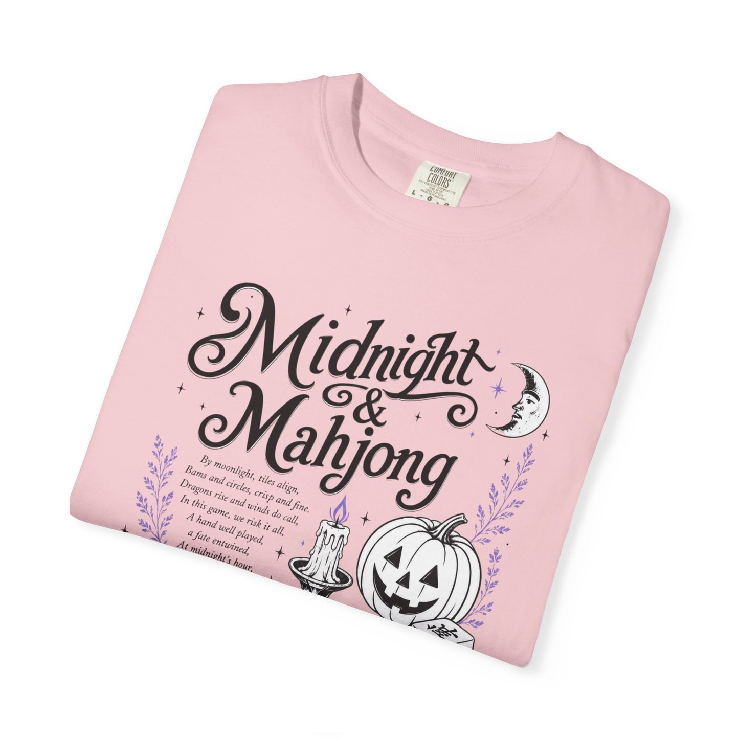 Midnight & Mahjong T-Shirt | Halloween Mahjong Shirt