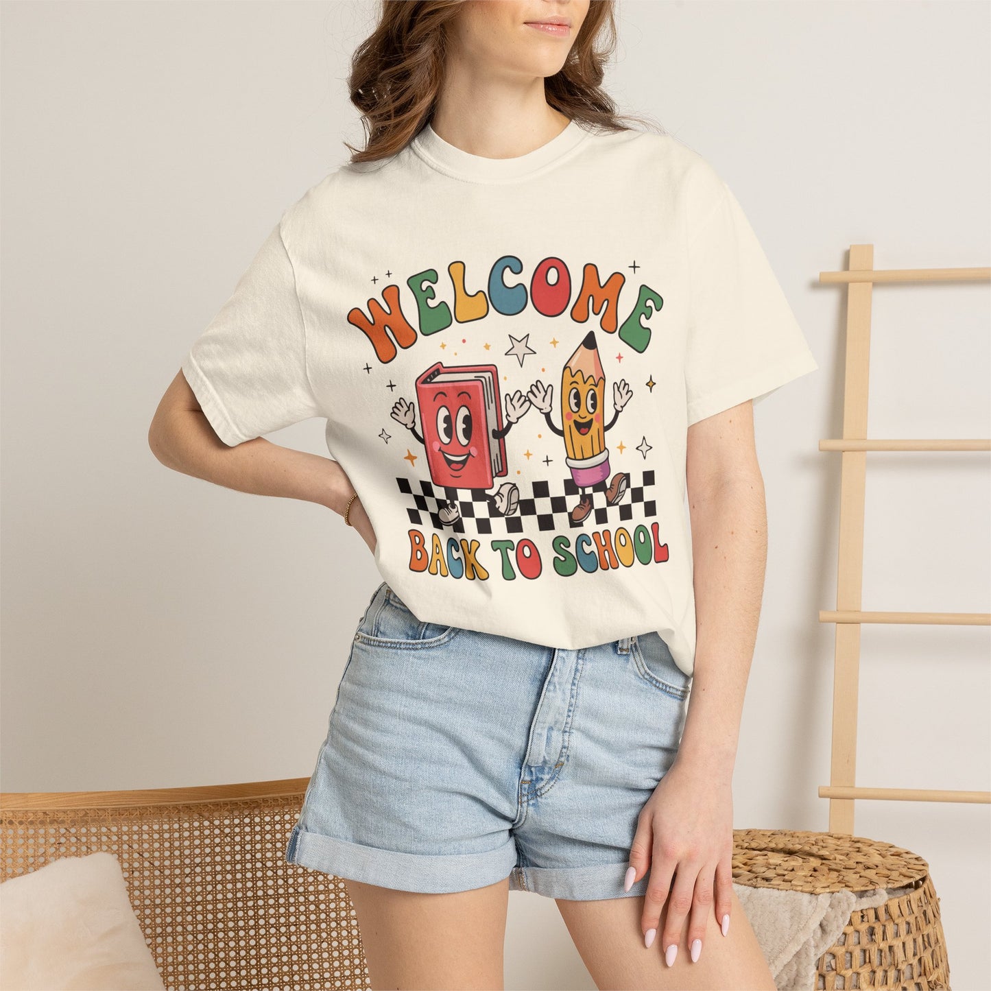 Retro Welcome Back to School Comfort Colors® T-Shirt