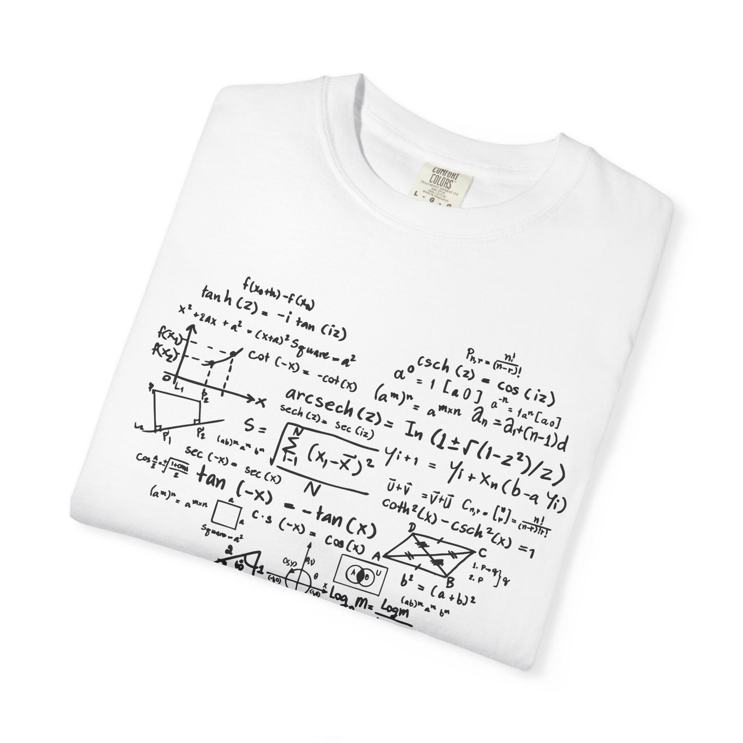 Math Formula Comfort Colors® T-Shirt | Math Lover Shirt