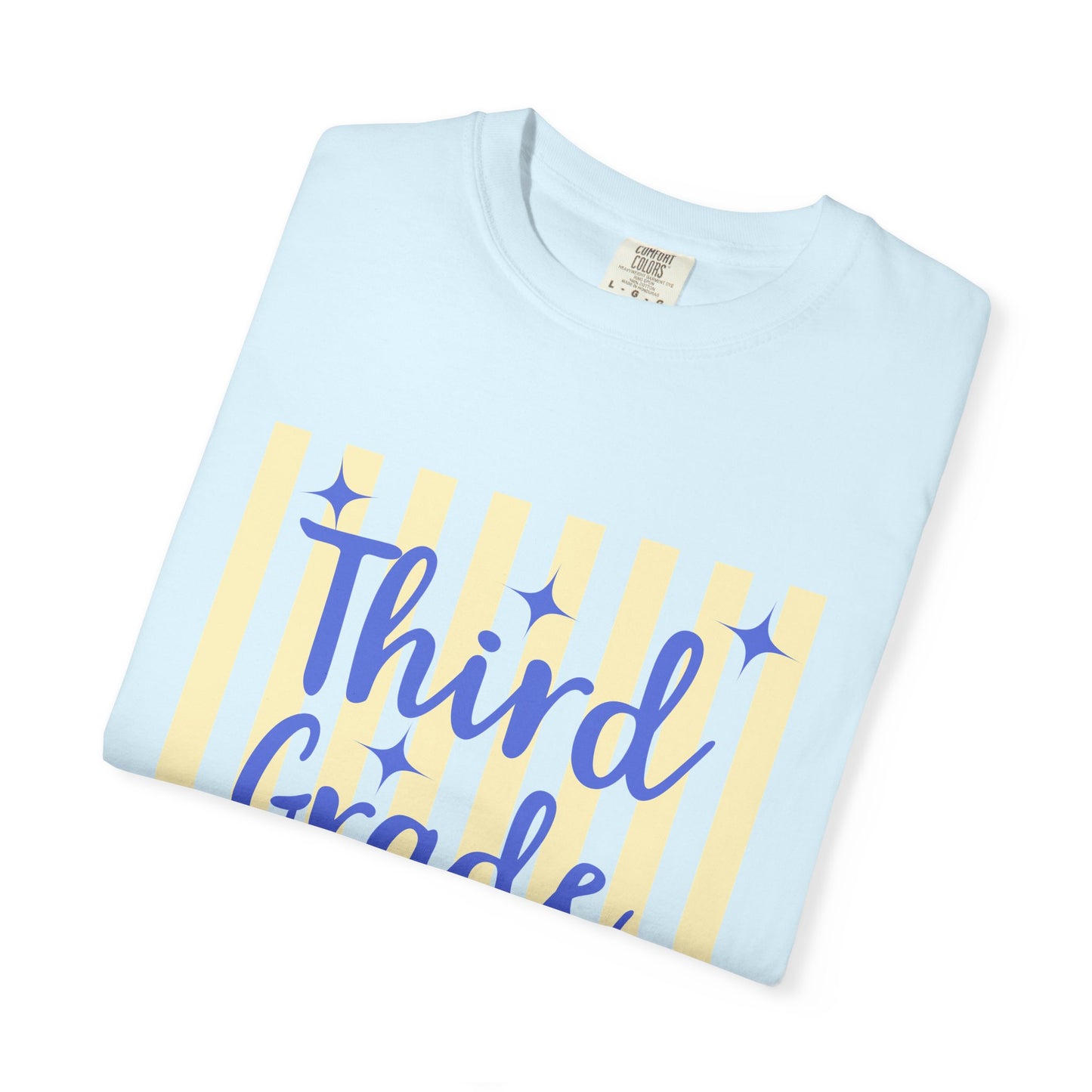 Personalized Third Grade Teacher Shirt | Custom Matching Third Grade Teacher Comfort Colors T-Shirt