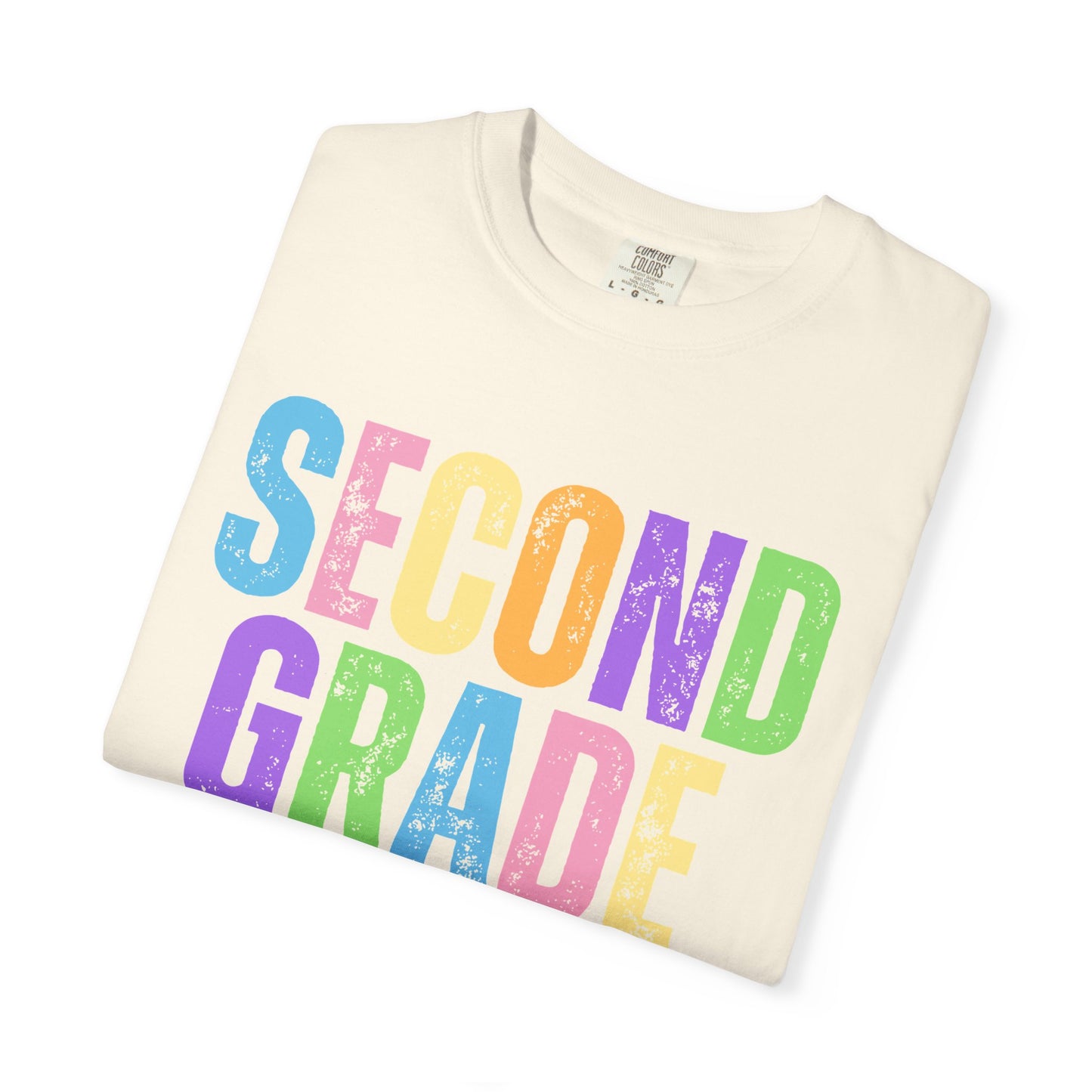Second Grade  Comfort Colors® T-Shirt | Grade Level Teacher Shirt