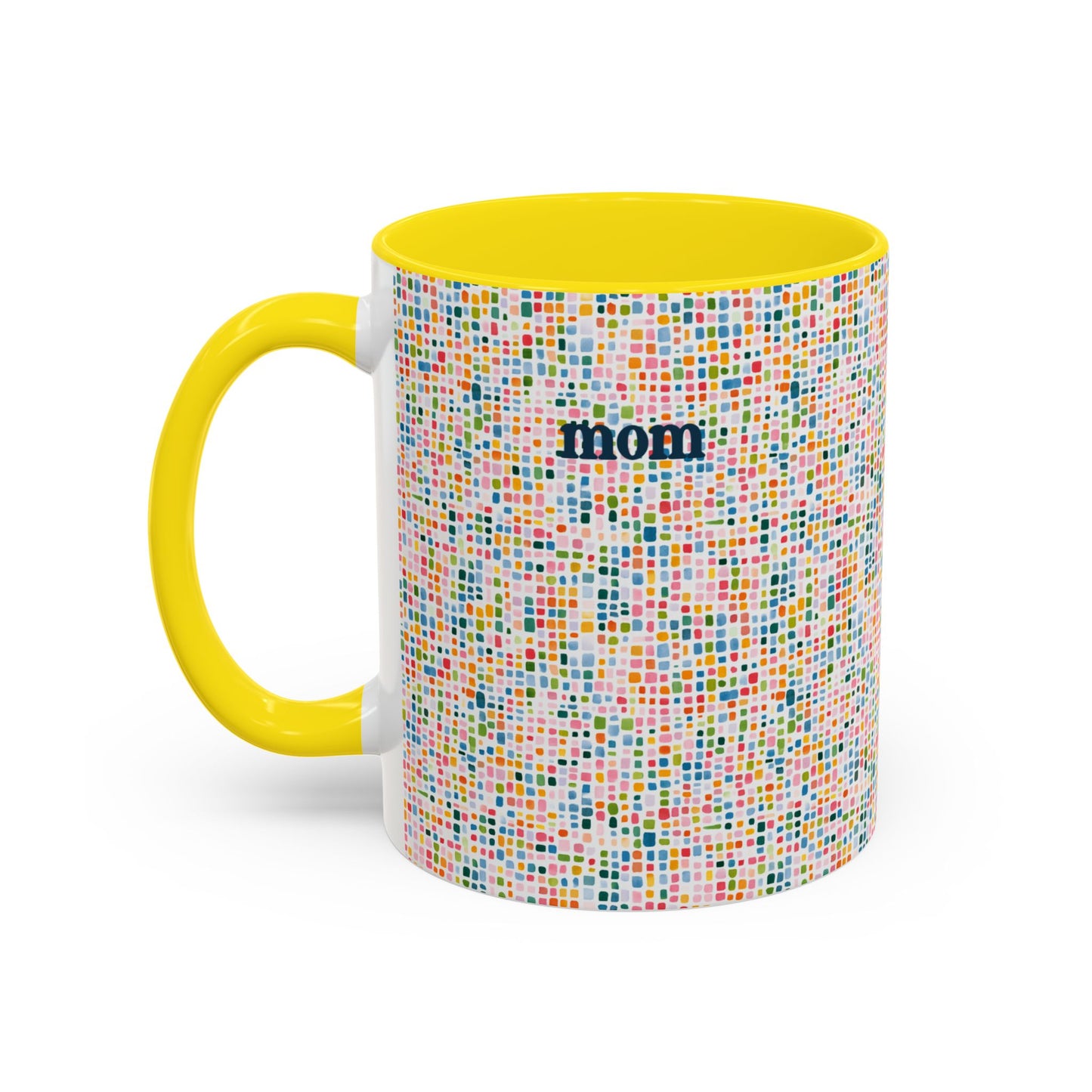 Personalized Colorful Pattern Name Mug(11, 15oz)