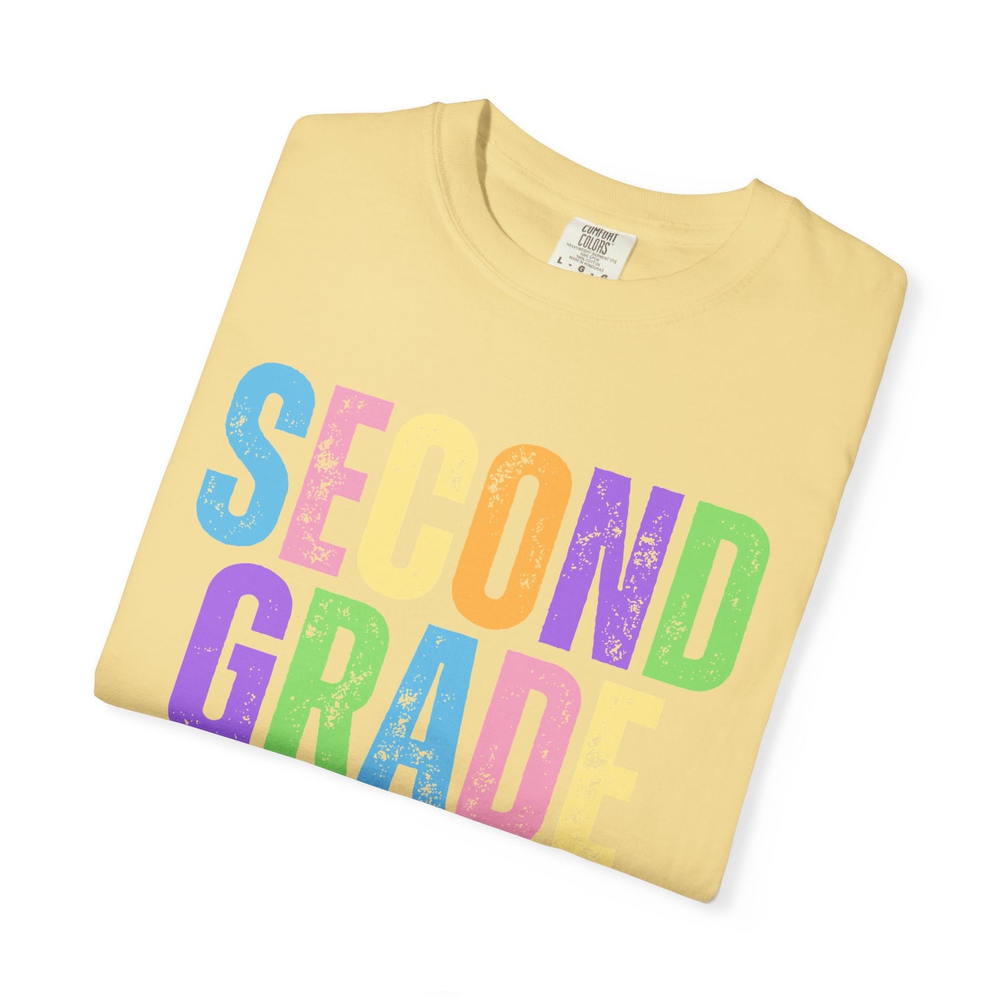 Second Grade  Comfort Colors® T-Shirt | Grade Level Teacher Shirt
