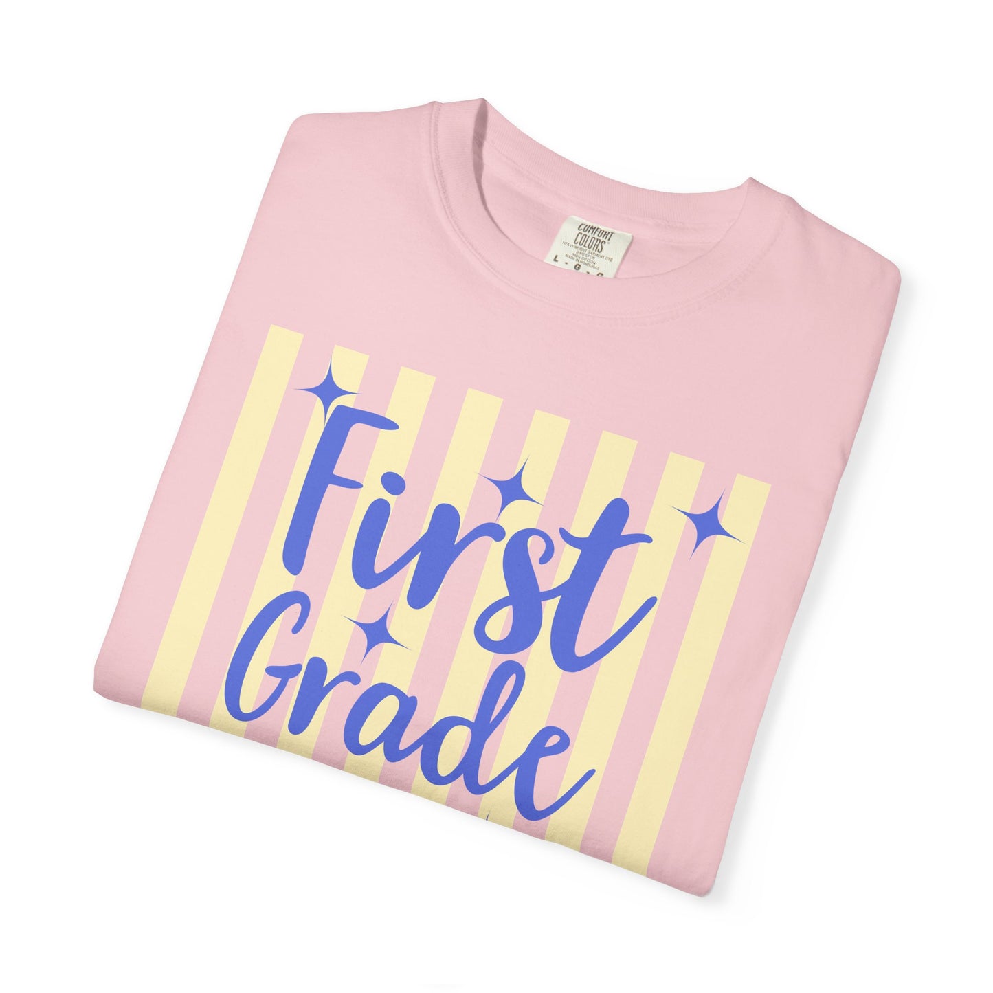 Personalized First Grade Teacher Shirt | Custom Matching First Grade Teacher Comfort Colors T-Shirt