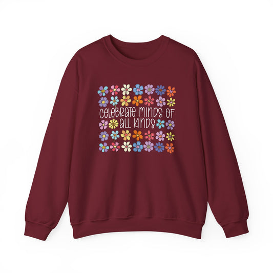 Celebrate Minds of All Kinds | Cozy Sweatshirt