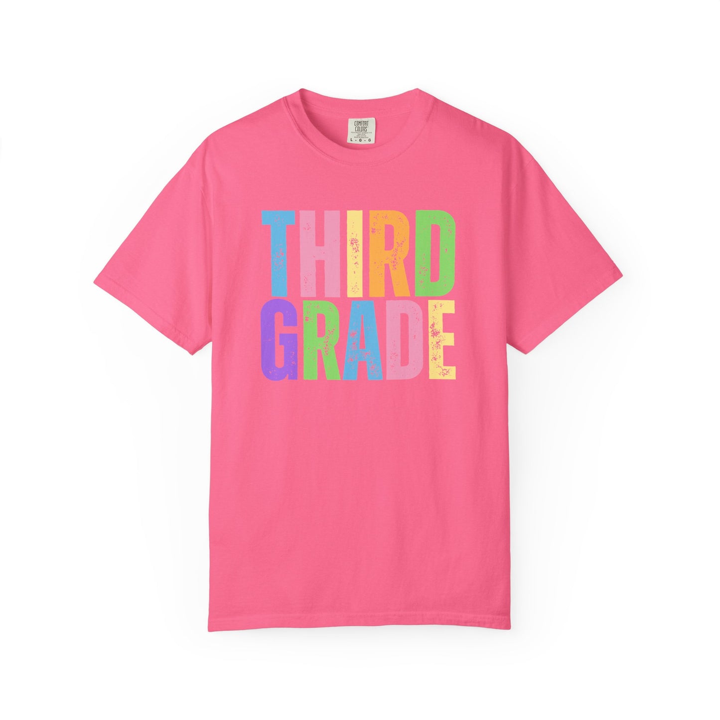 Third Grade Comfort Colors® T-Shirt | Grade Level Teacher Shirt