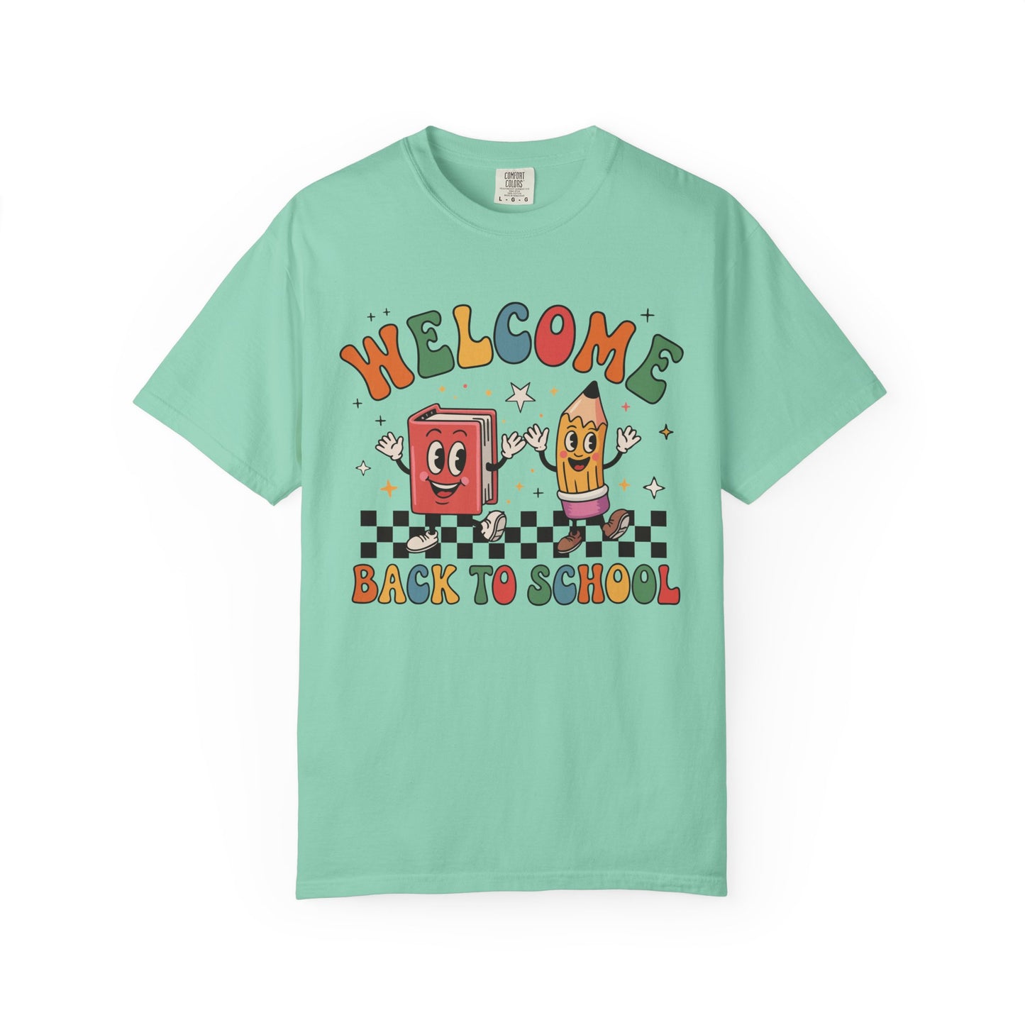Retro Welcome Back to School Comfort Colors® T-Shirt