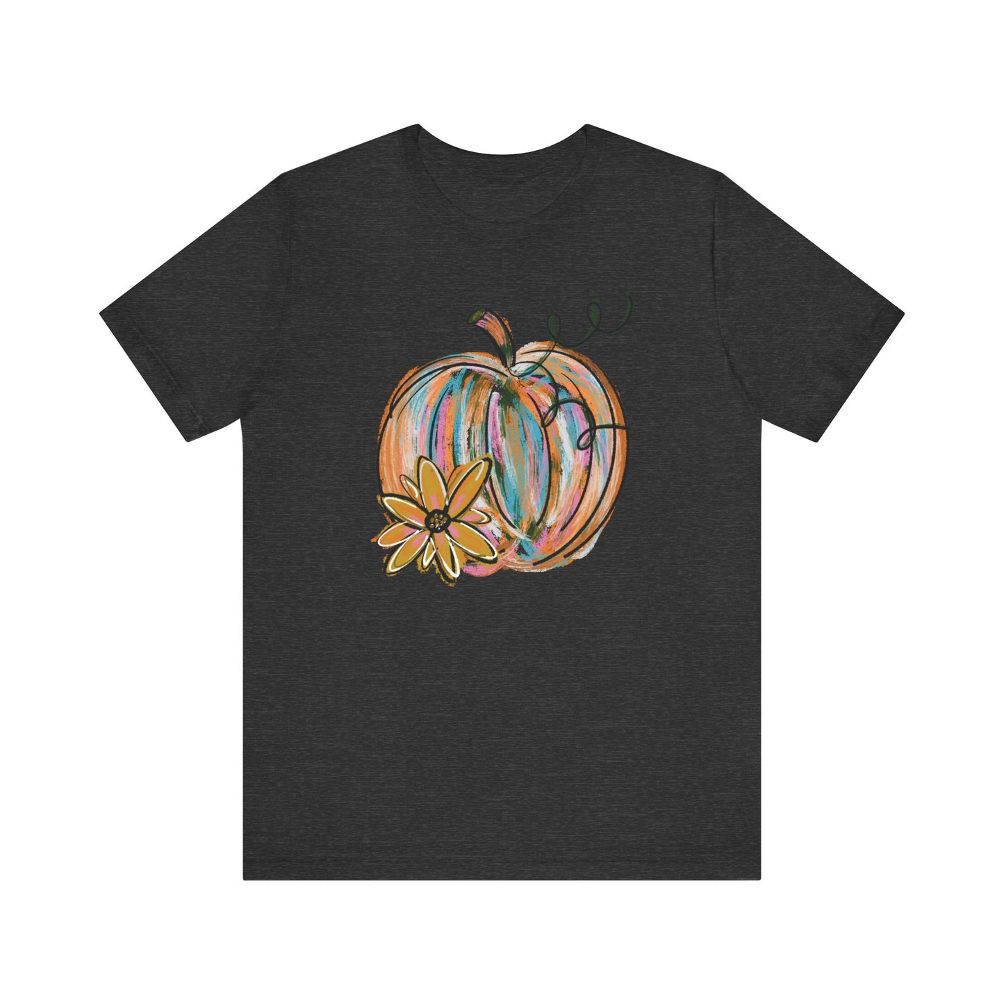 Painted Pumpkin Bella Canvas T-Shirt | Fall Graphic Tee