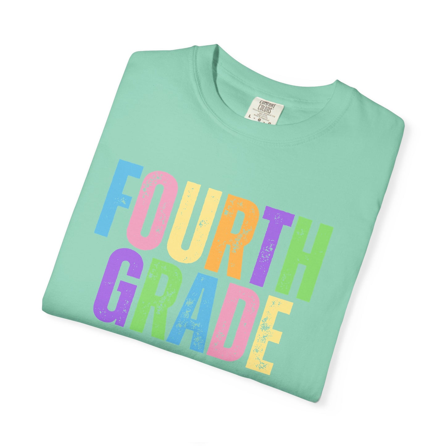 Fourth Grade Comfort Colors® T-Shirt | Grade Level Teacher Shirt