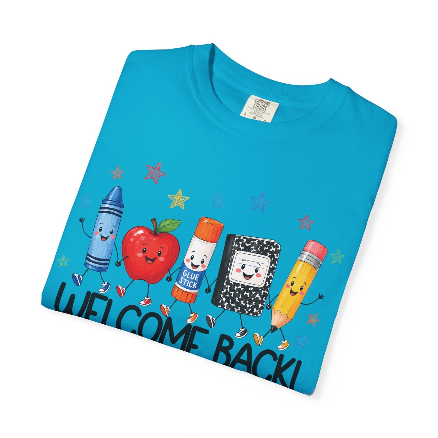 Welcome Back Teacher Shirt | Cute School Supplies Tee