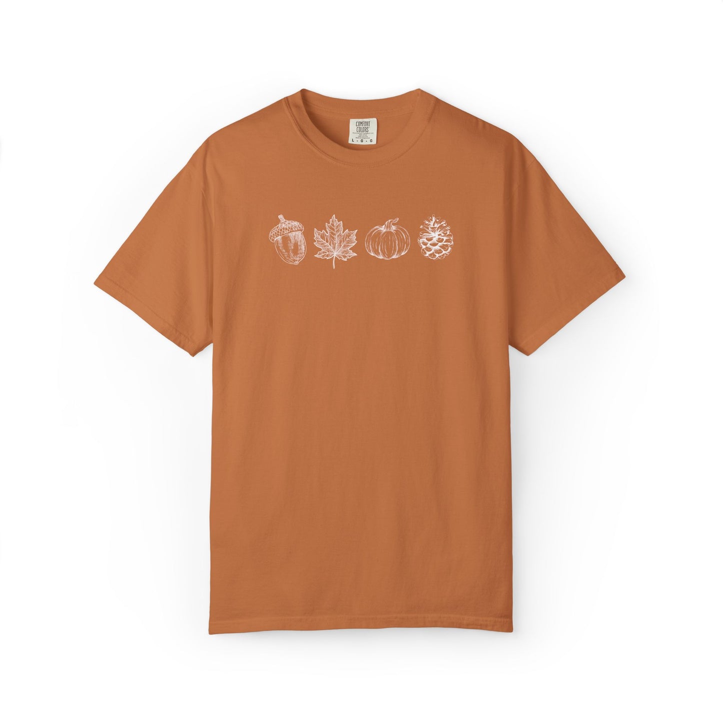 Retro Fall Vibes Tee | Garment-Dyed Comfort Colors T-Shirt
