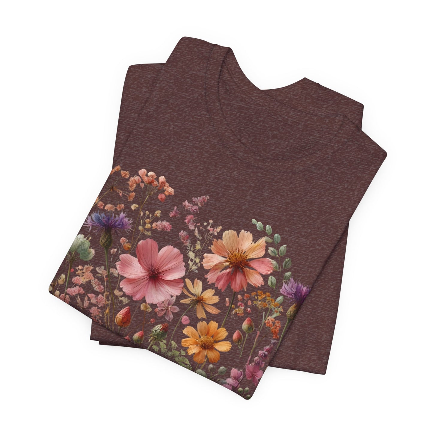 Open Meadow Wildflower Short Sleeve T-Shirt  – Meadow Mix