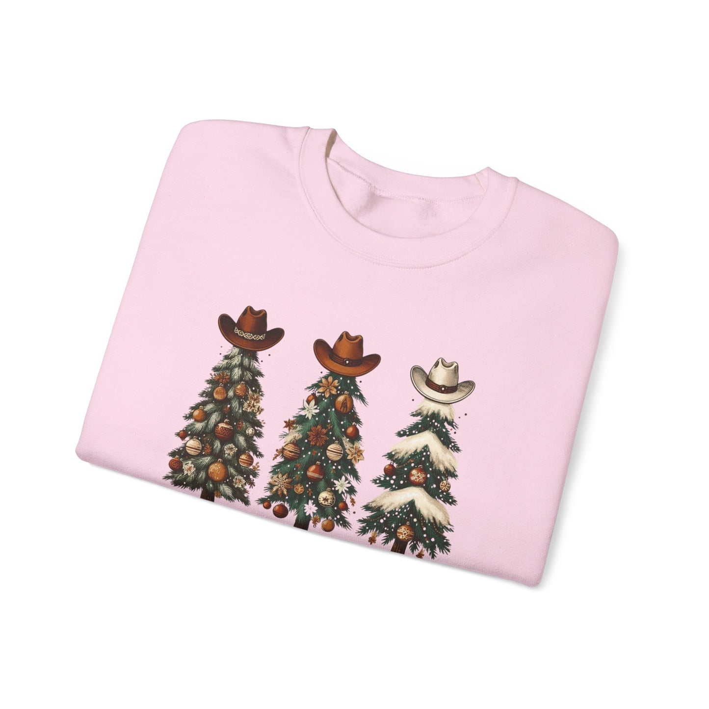 Howdy Holidays Western Christmas Sweatshirt – Unisex Crewneck