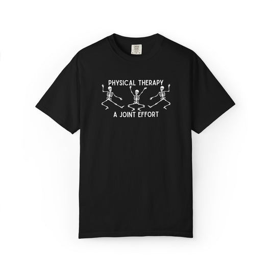 Physical Therapy – A Joint Effort | Skeleton Tee