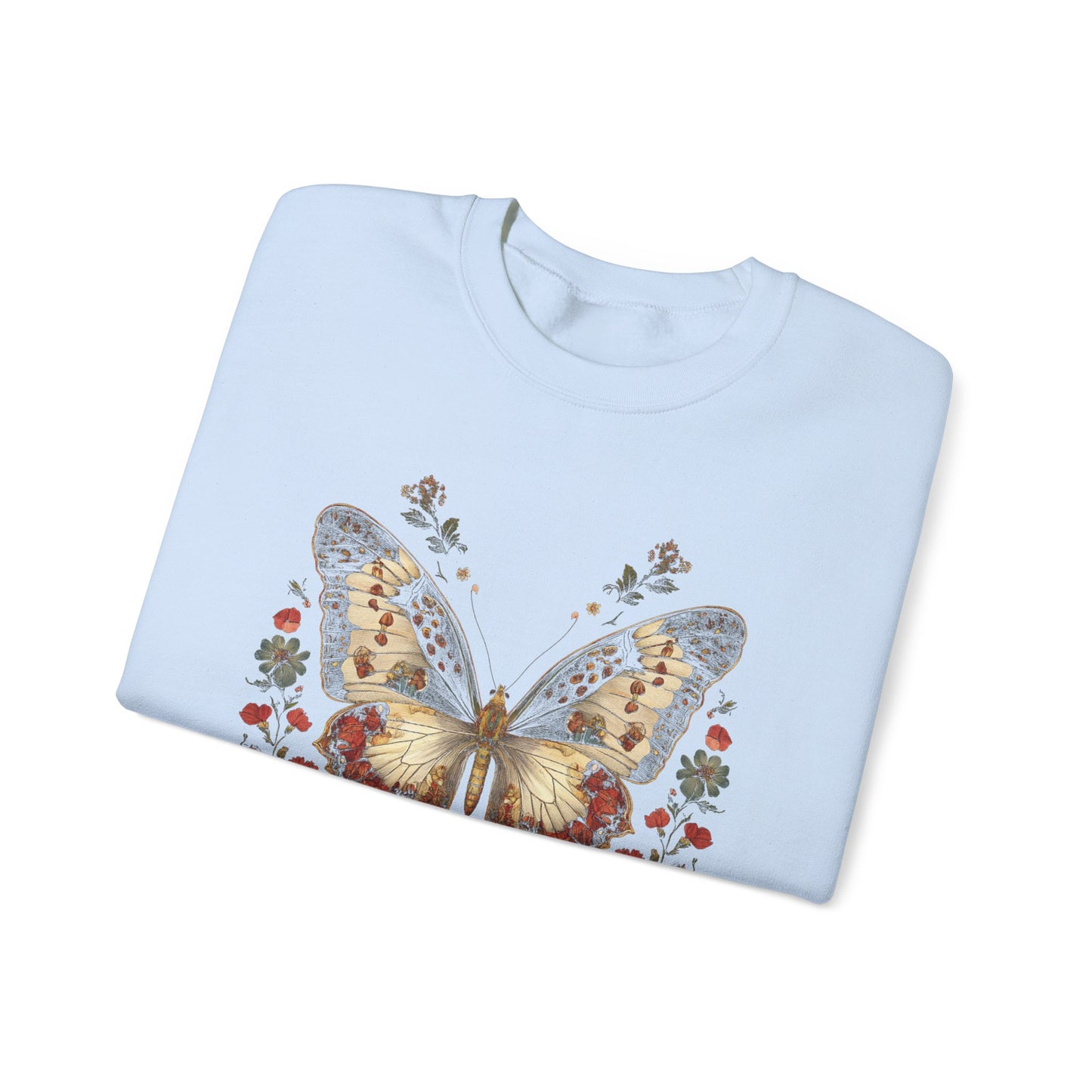 Supported to Soar Butterfly Crewneck Sweatshirt