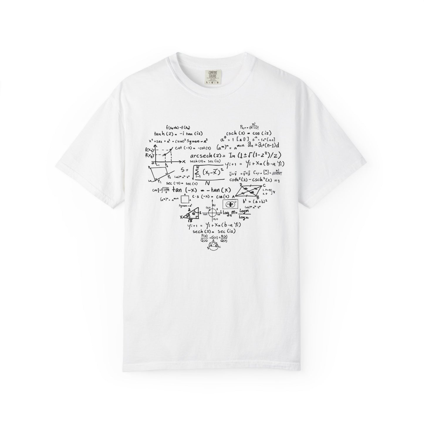 Math Formula Comfort Colors® T-Shirt | Math Lover Shirt