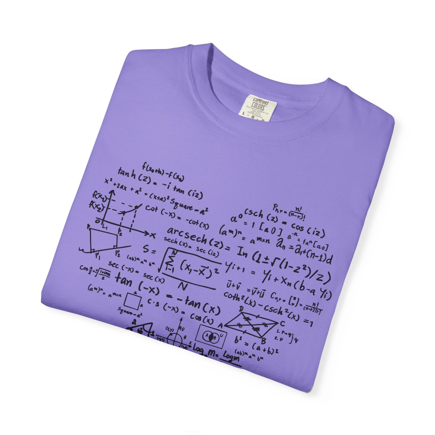 Math Formula Comfort Colors® T-Shirt | Math Lover Shirt