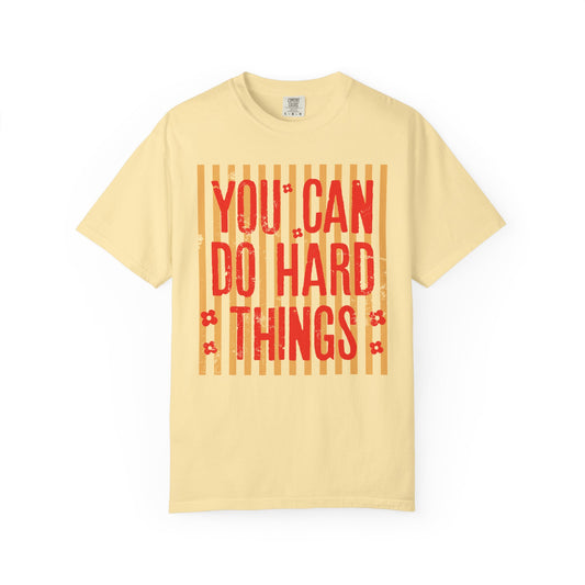 You Can Do Hard Things Teacher Shirt | Motivational Shirt