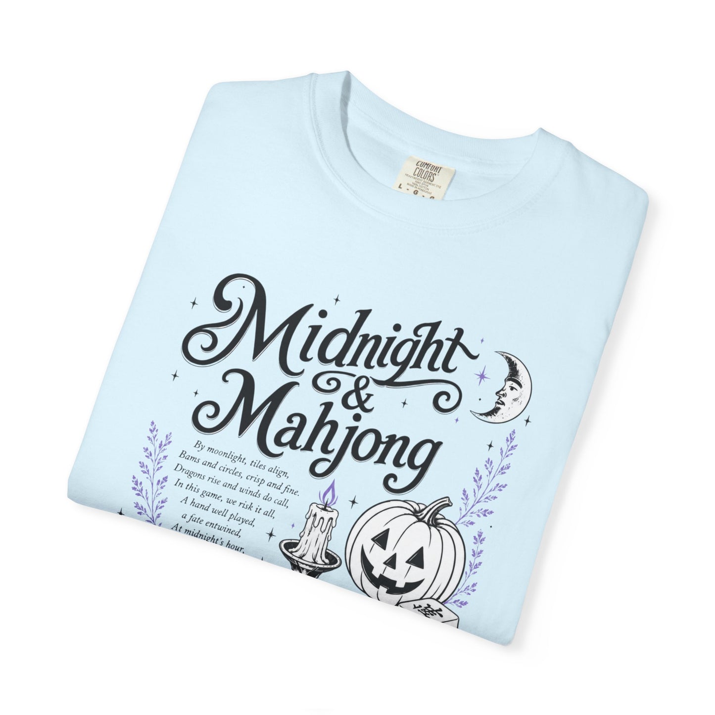 Midnight & Mahjong T-Shirt | Halloween Mahjong Shirt