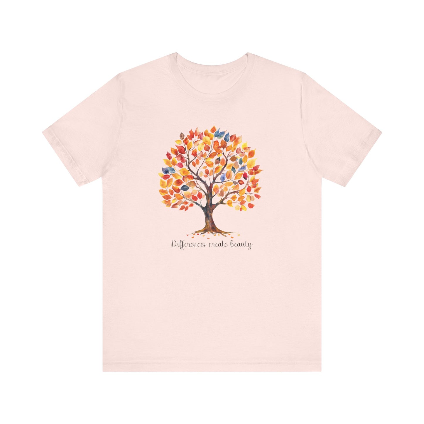Fall Tree of Belonging T-Shirt | Bella Canvas Soft Short Sleeve Tee