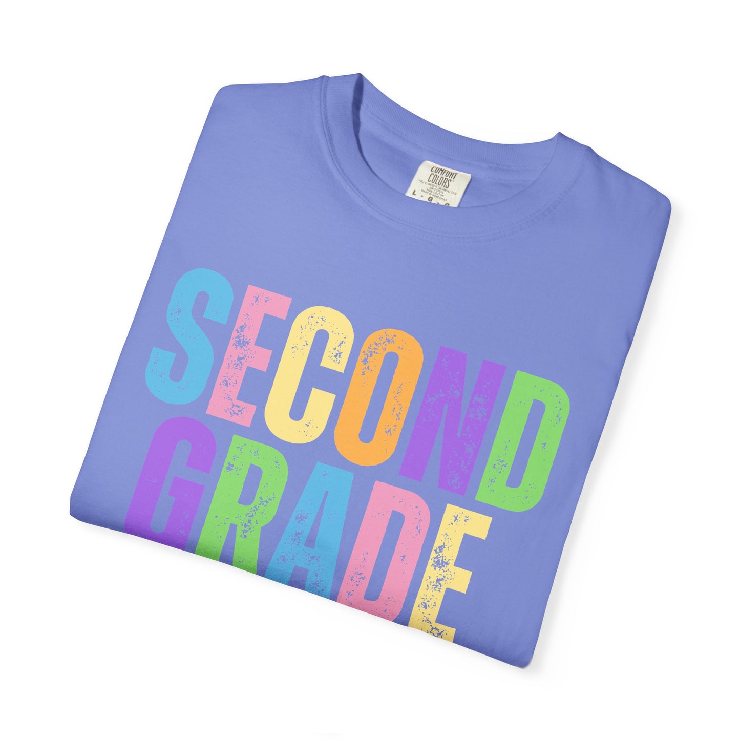 Second Grade  Comfort Colors® T-Shirt | Grade Level Teacher Shirt