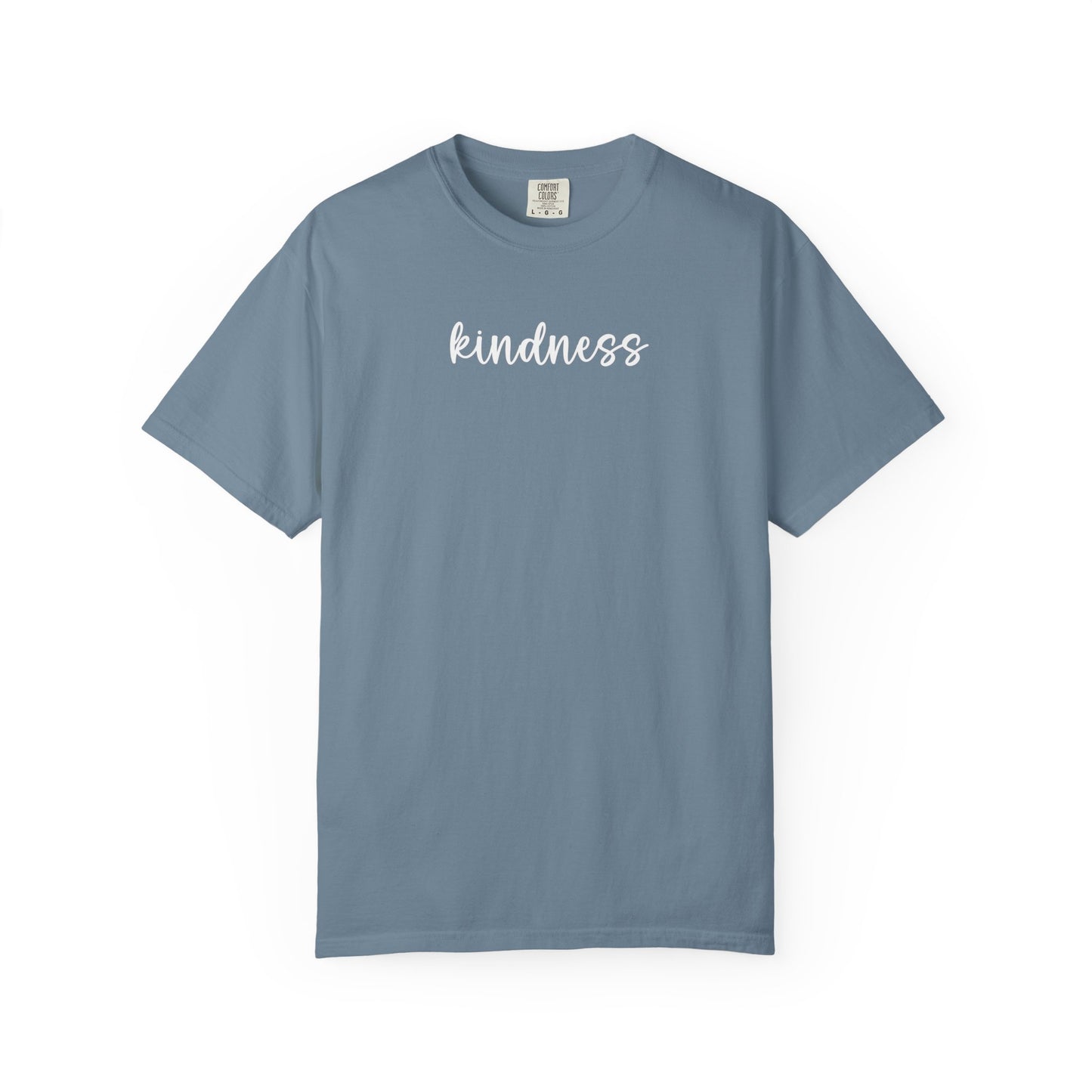 Kindness Script Tee – Comfort Colors 100% Cotton Shirt