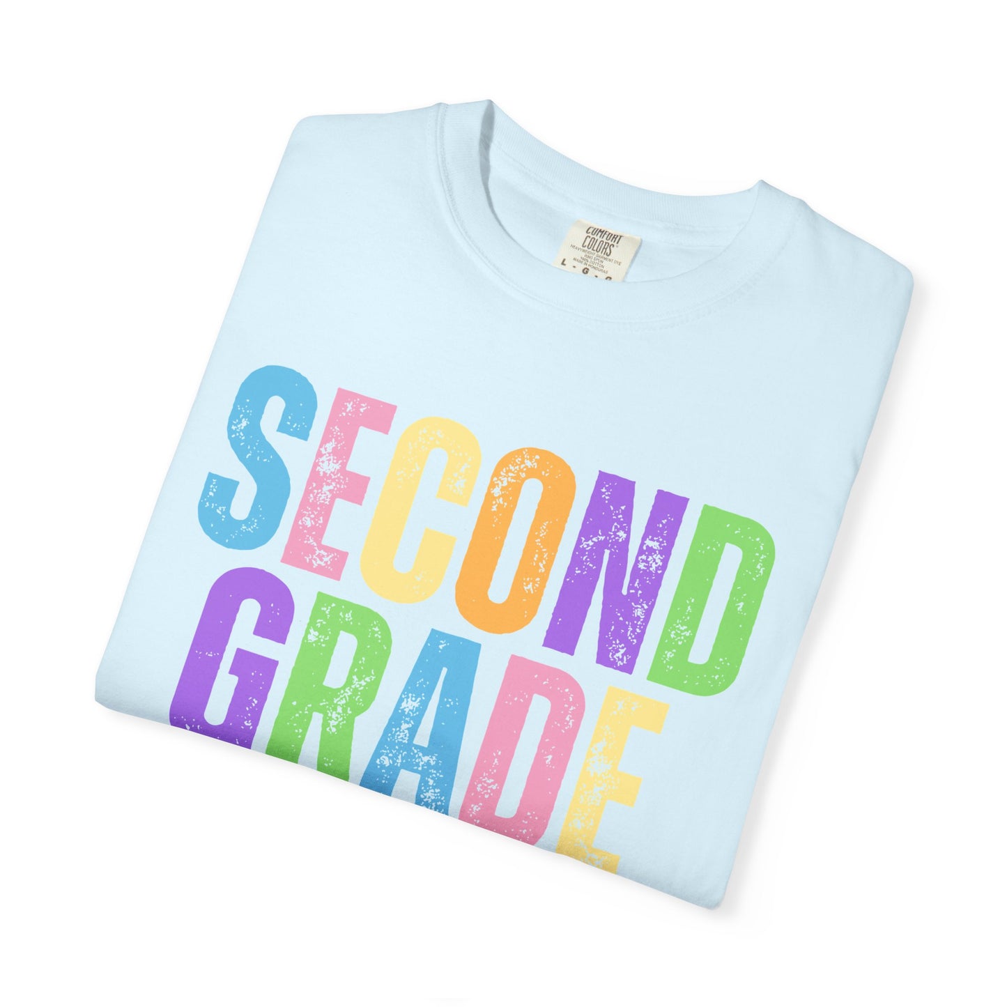 Second Grade  Comfort Colors® T-Shirt | Grade Level Teacher Shirt