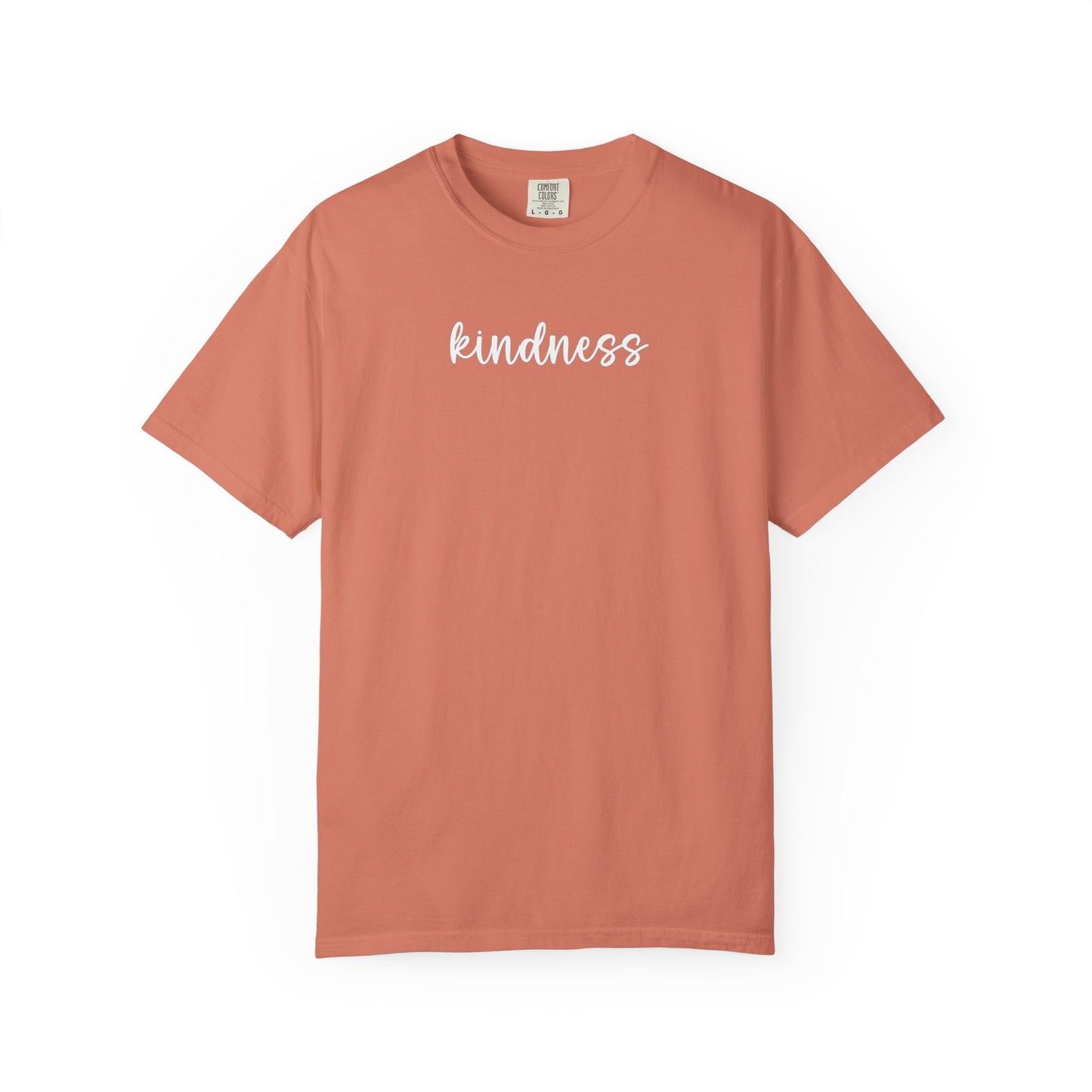 Kindness Script Tee – Comfort Colors 100% Cotton Shirt