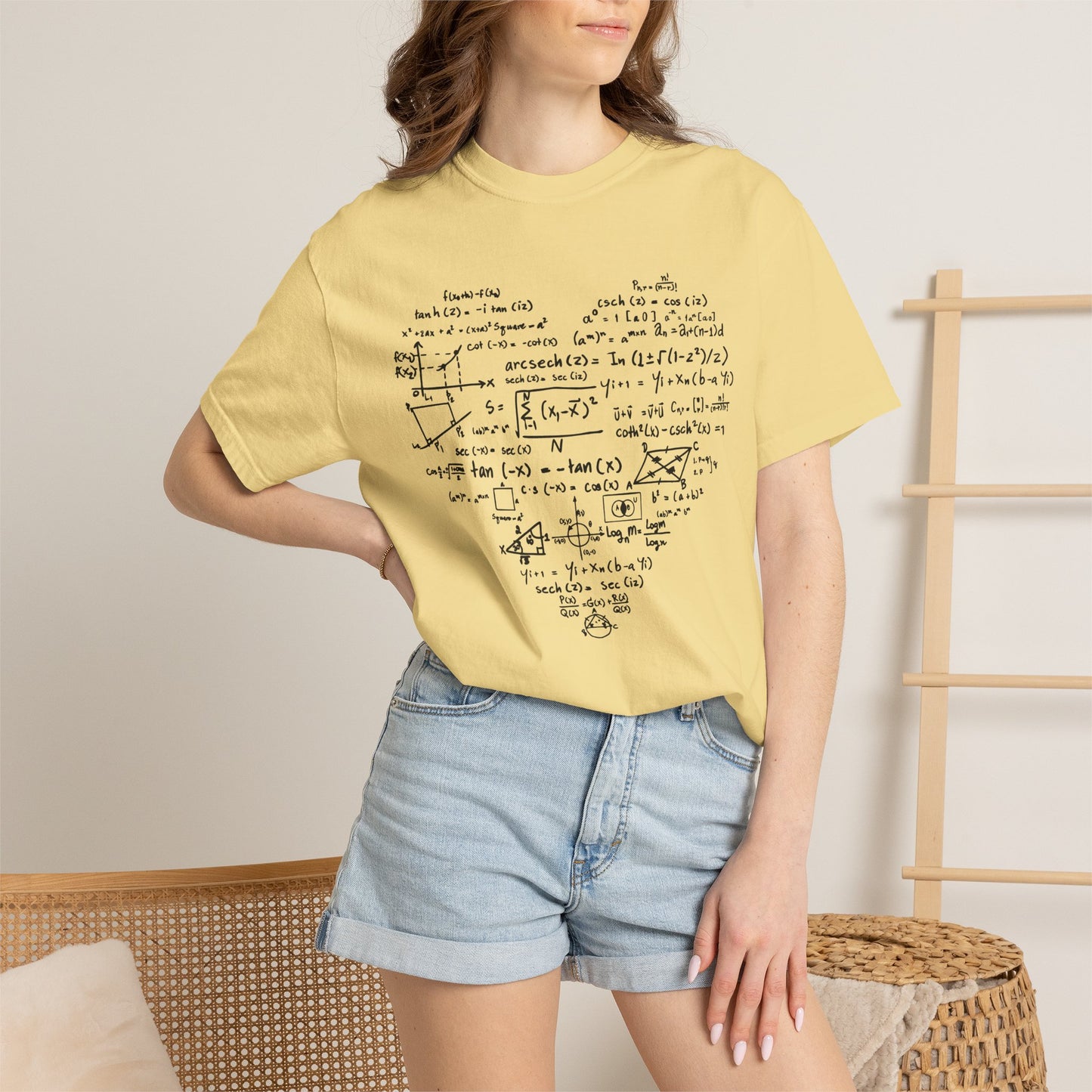 Math Formula Comfort Colors® T-Shirt | Math Lover Shirt