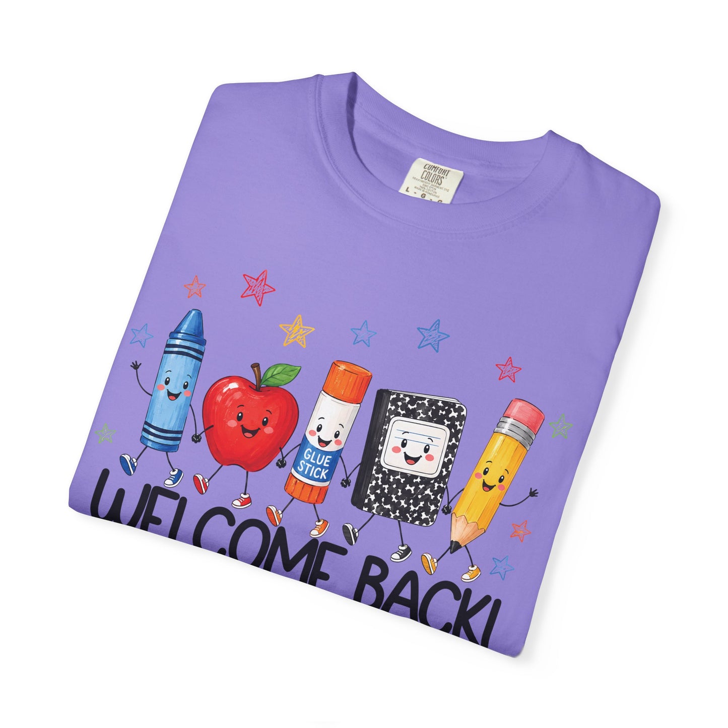 Welcome Back Teacher Shirt | Cute School Supplies Tee